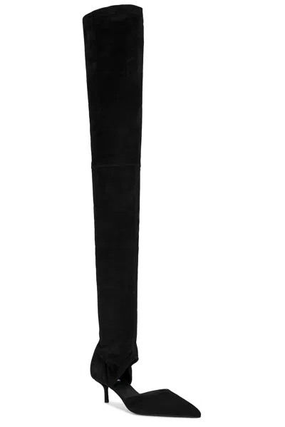 Ala&iuml;a Over The Knee Boot In Black
