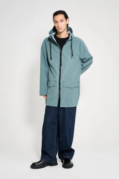 Stutterheim Stockholm Patch Matte In Green