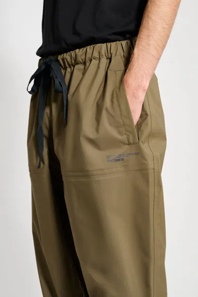 Stutterheim Bash Pocket Trousers In Green