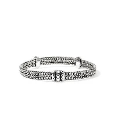John Hardy Icon Link Bracelet, Sterling Silver, Diamonds, 6mm