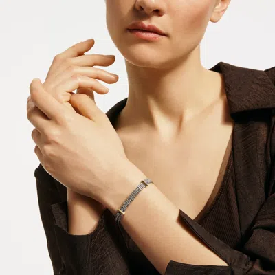 John Hardy Icon Link Bracelet, Sterling Silver, Gold, 6mm