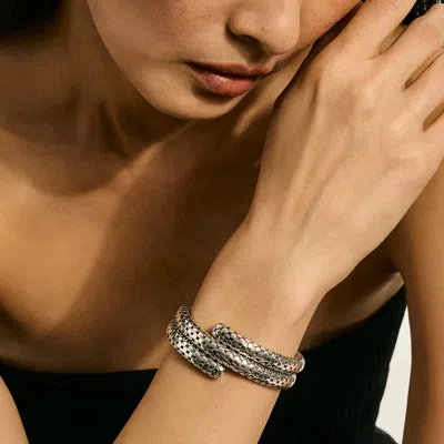 John Hardy Dot Coil Bracelet, Sterling Silver