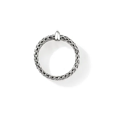 John Hardy Icon Link Bar Ring, Sterling Silver, 9mm