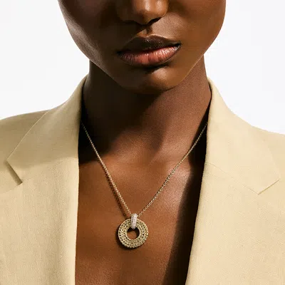 John Hardy 14k Yellow Gold Diamond Pendant Necklace In Gold