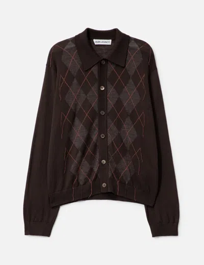 Our Legacy Evening Polo In Brown