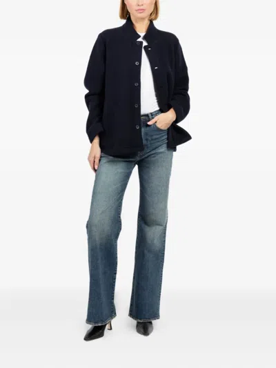 排扣初剪羊毛夹克