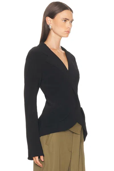 Norma Kamali Bird Jacket In Black