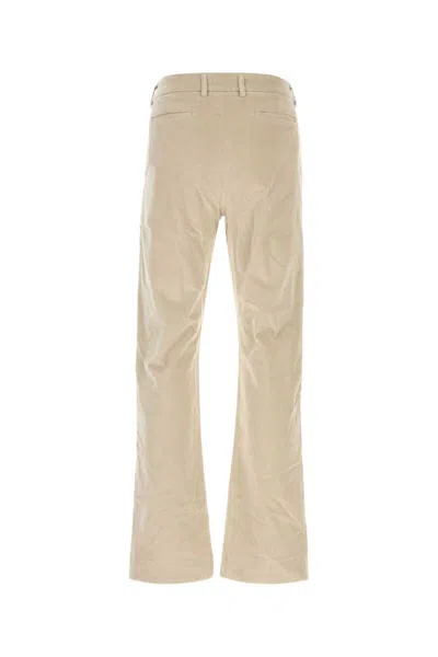 Gimaguas Velvet Rene Trousers Pockets Belt Loops In Brown