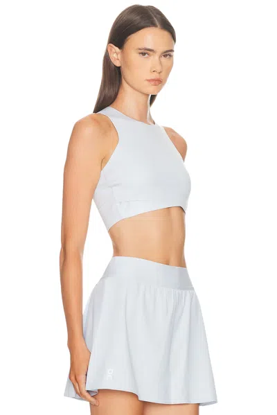 On Court Crop Top In White