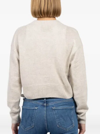 Autumn Cashmere Button-front Cardigan In Neutral