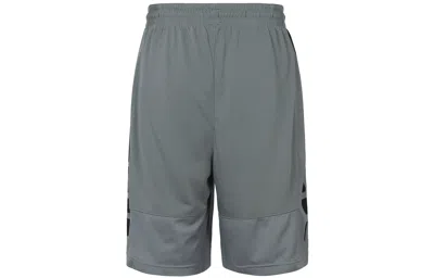 Nike Elite Stripe Dri-fit Basketball Shorts 'cool Grey' In Gray