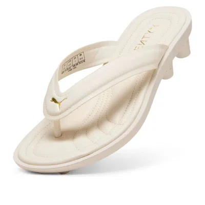 Puma X Fenty Cat Cleat Jelly Sandal In White