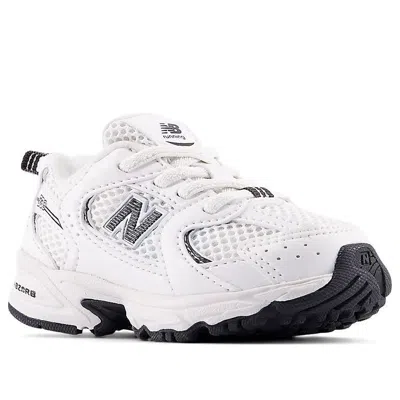 New Balance (td)  530 'white Black Cement'