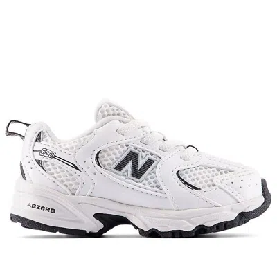 New Balance (td)  530 'white Black Cement'