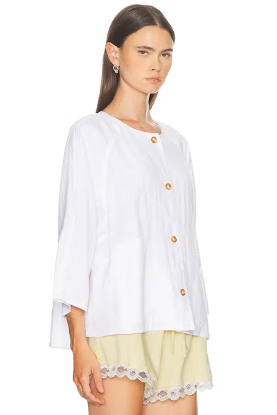 Posse Olivia Blouse In White