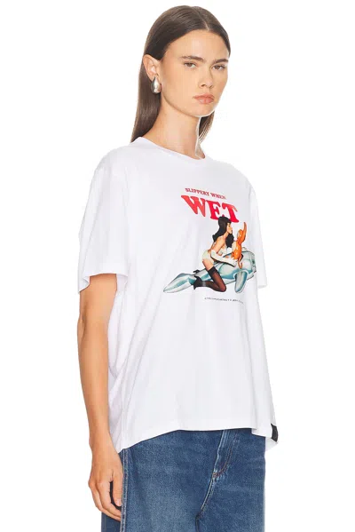 Stella Mccartney Cotton T-shirt In White