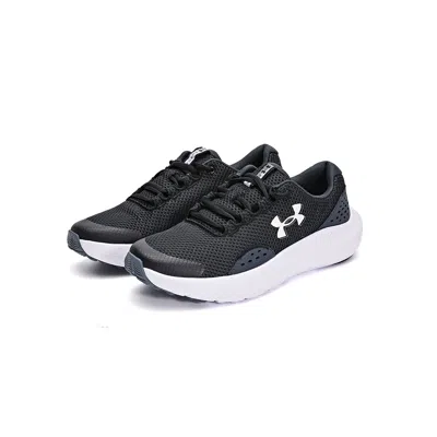 Under Armour (gs)  Surge 4 Running Shoes 'black White'