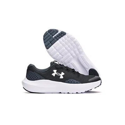 Under Armour (gs)  Surge 4 Running Shoes 'black White'