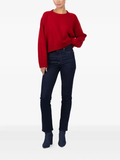 Frame Five-pocket Design Jeans In Black