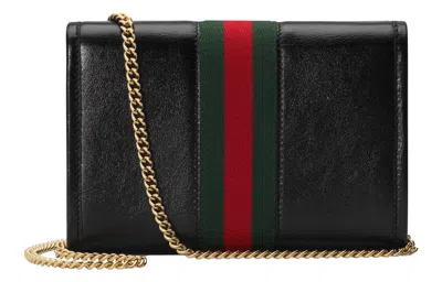 Gucci (wmns)  Rajah Seriesclutch Chain Single Shoulder Bag Mini Black