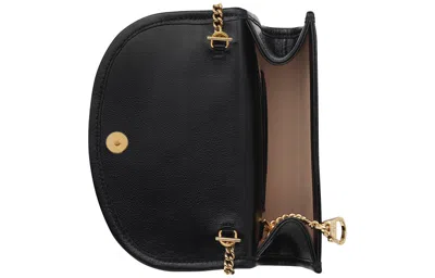 Gucci (wmns)  Rajah Seriesclutch Chain Single Shoulder Bag Mini Black