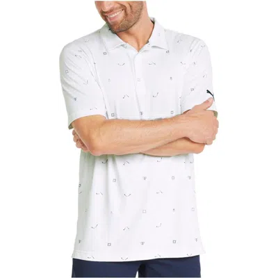 Puma Cloudspun Love Golf Polo Shirt 'white'