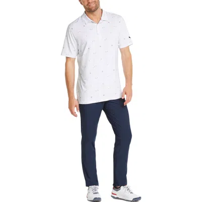 Puma Cloudspun Love Golf Polo Shirt 'white'