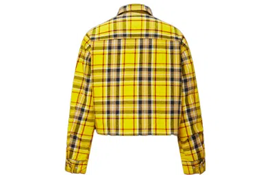 Converse (wmns)  Reversible Plaid Shirt Jacket 'yellow'