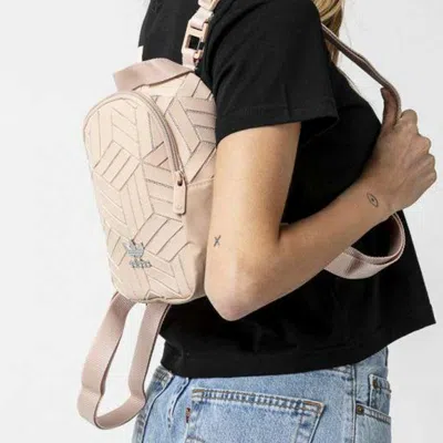 Adidas Originals (wmns) Adidas 3d Mini Backpack 'pink' In Gray