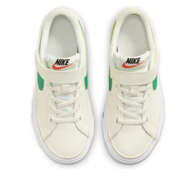 Nike (ps)  Court Legacy 'sail Green Noise' In Multi