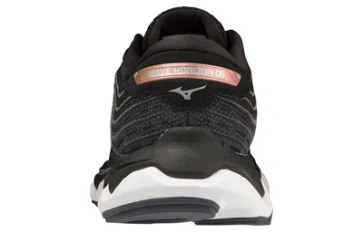Mizuno Women's Wave Horizon Shoe In Black/silver In Black
