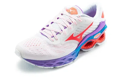Mizuno Wave Creation White/purple In Multi