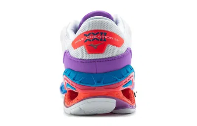 Mizuno Wave Creation White/purple In Multi