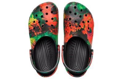 Crocs Classic Clog Beach Unisex Black Sandals 'black' In Multi