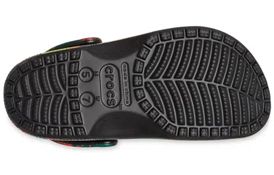 Crocs Classic Clog Beach Unisex Black Sandals 'black' In Multi