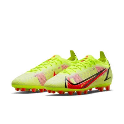 Nike Mercurial Vapor 14 Elite Hg Yellow In Brown