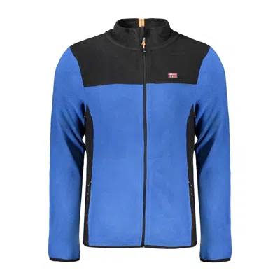 Norway 1963 Blue Polyester Sweater In Blue