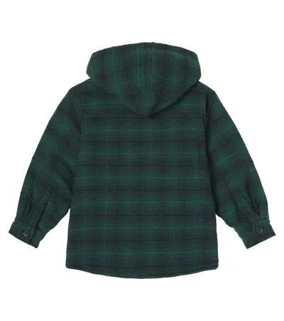 Molo Hamelo Checked Cotton Jacket In Multi