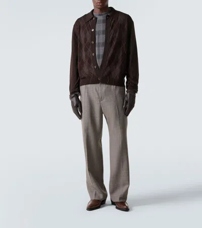 Our Legacy Evening Polo In Brown