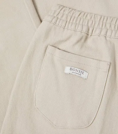 Donsje Olb Cotton-blend Straight Pants In Neutral