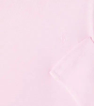 Polo Ralph Lauren Roll Neck Long-sleeve T-shirt In Pink