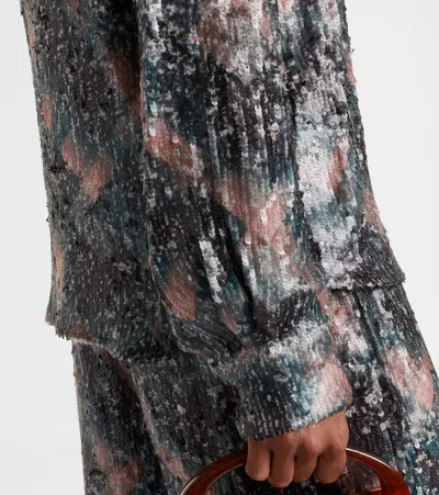 Dries Van Noten Chowy Emb Shirt In Multi