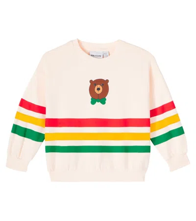 BEAR条纹棉质针织运动衫