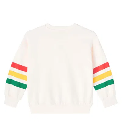 BEAR条纹棉质针织运动衫