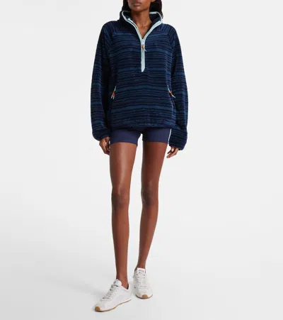 HARLOW抓绒半拉链运动衫