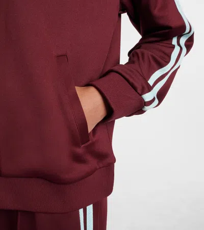 The Upside Vitesse Pari Track Jacket In Brown