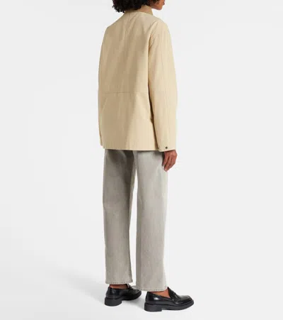 ROSA棉质华达呢夹克