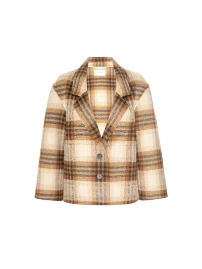 Brochu Walker The Adeline Jacket In Brown
