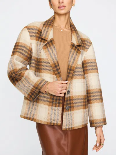 Brochu Walker The Adeline Jacket In Brown