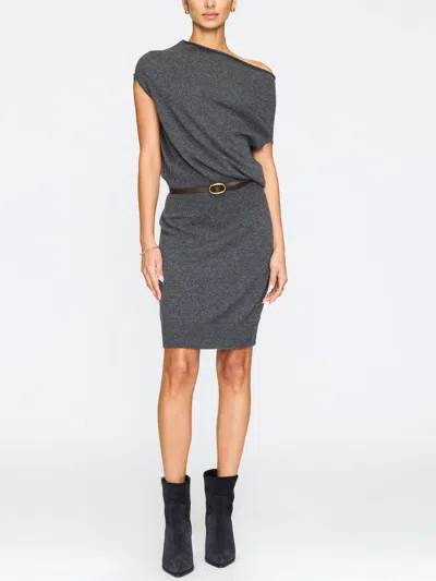 Brochu Walker The Lori Sleeveless Cashmere Mini In Gray